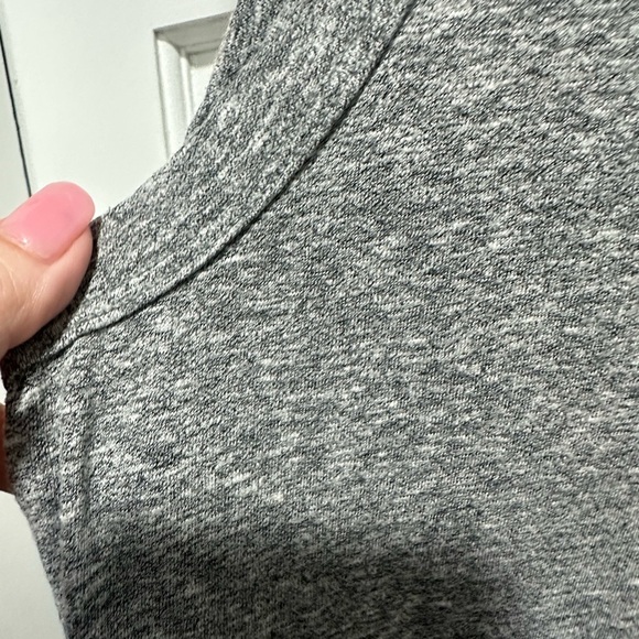 Current/Elliott The Perfect Muscle Tee Maxi Dress Heather Gray - Size 3 Large - Picture 5 of 7